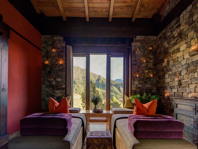 room at Gangtey Lodge