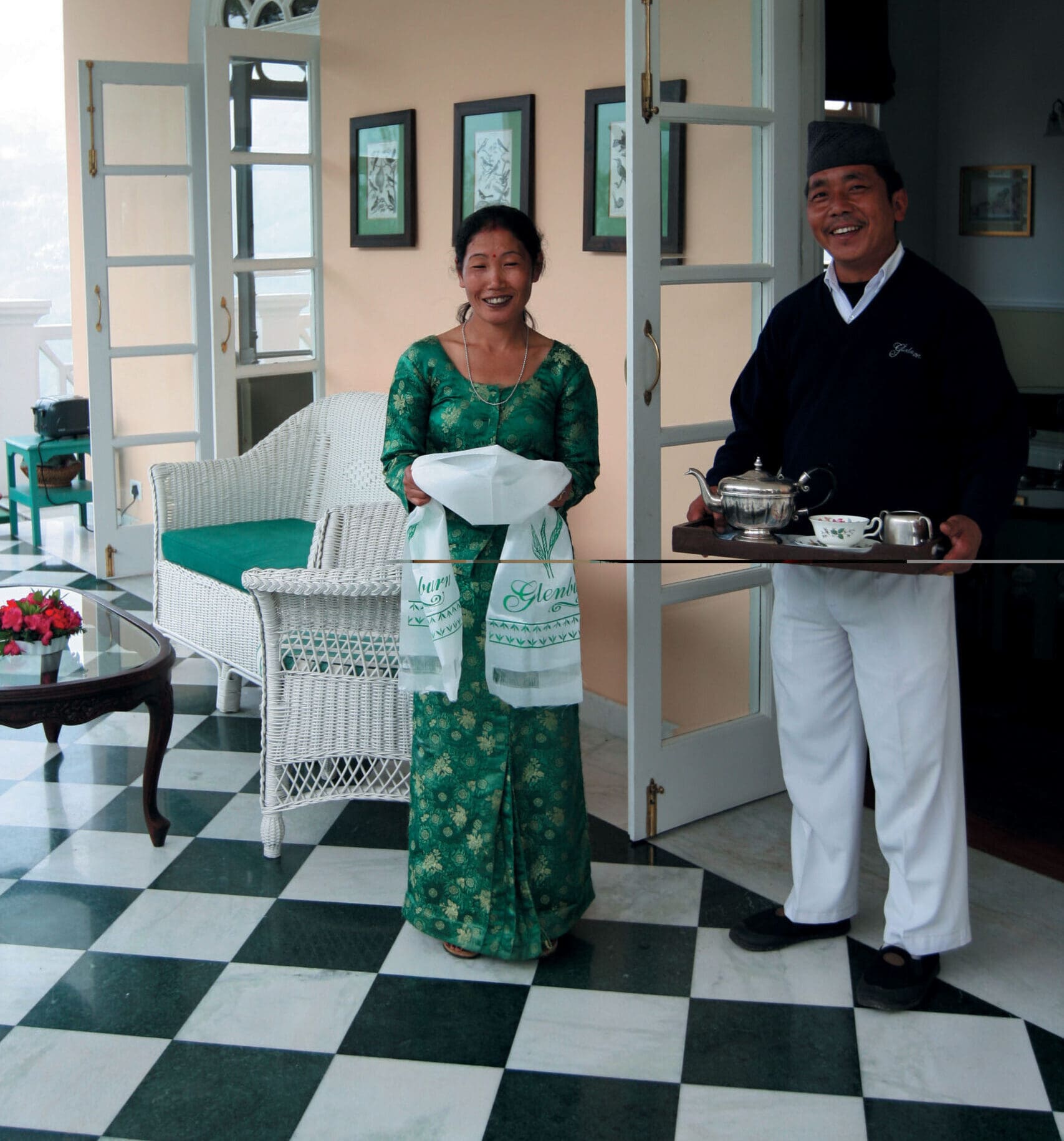 a welcome to glenburn tea estate