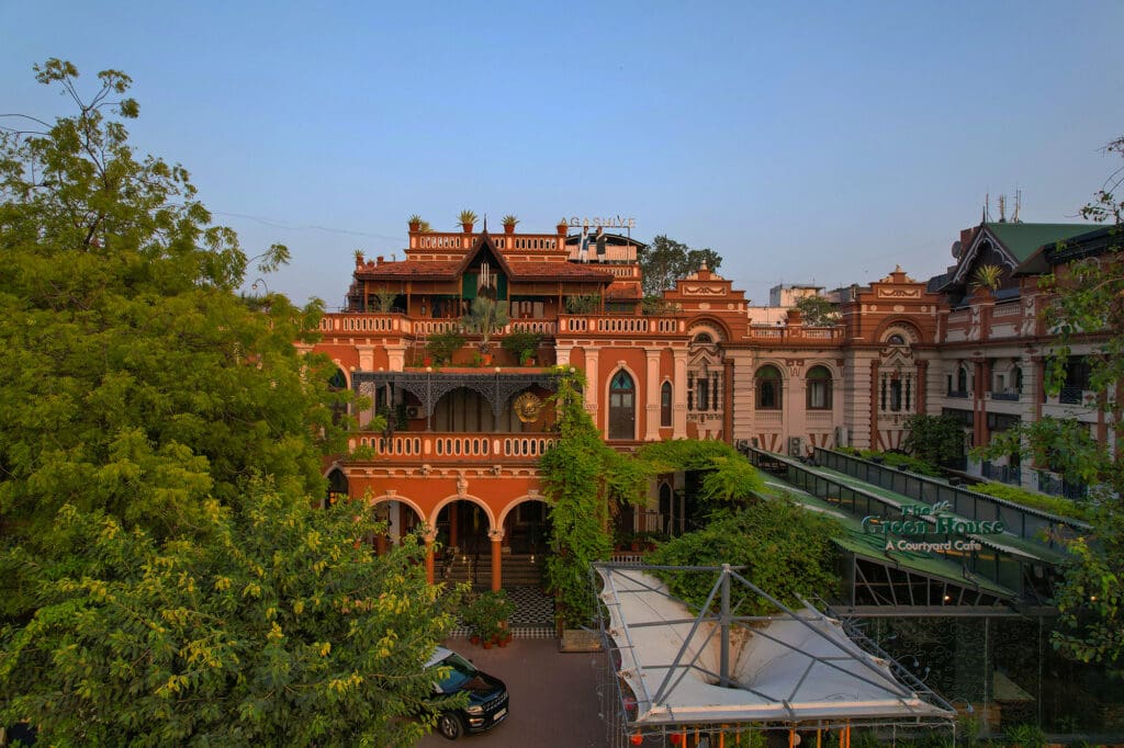 exterior of the house of mg