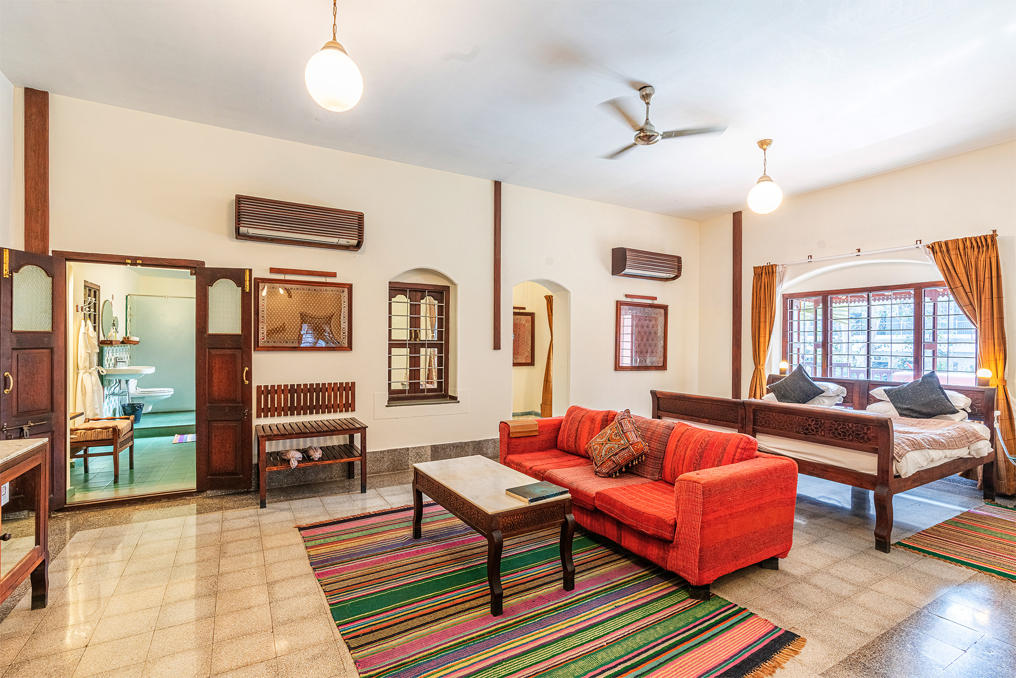 bedroom at the house of mg