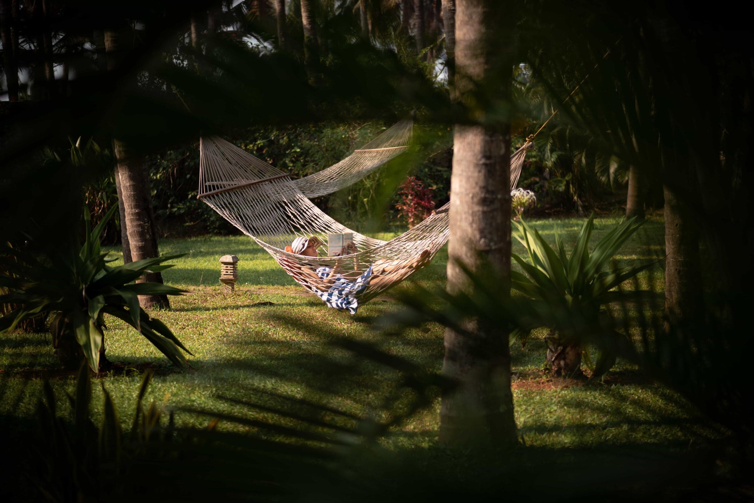 hammock at neeleshwar hermitage