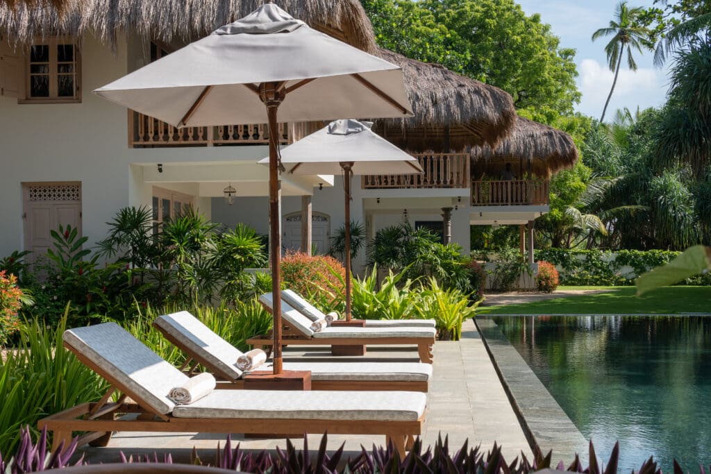 Poolside at Halcyon Mawella