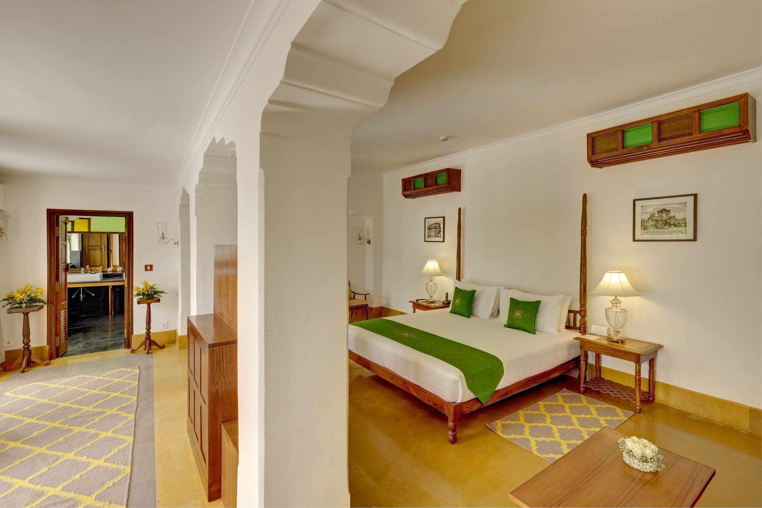 room at saraca, lucknow