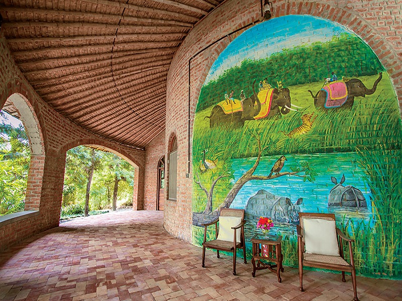 corridor at jaagir lodge