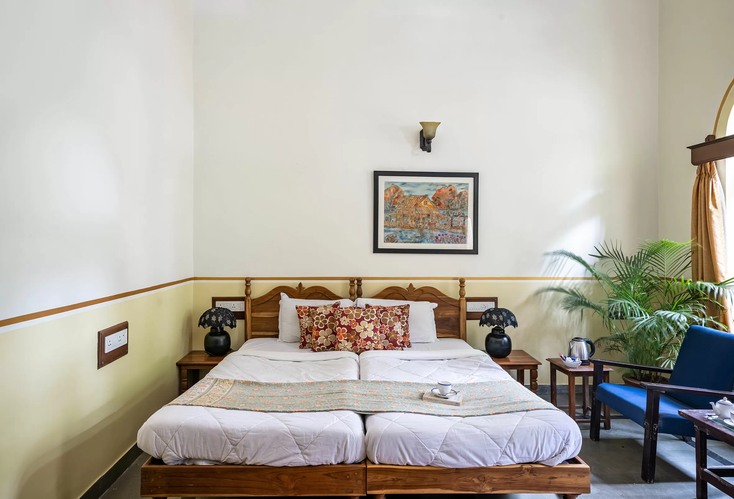 room at jambhugoda palace hotel