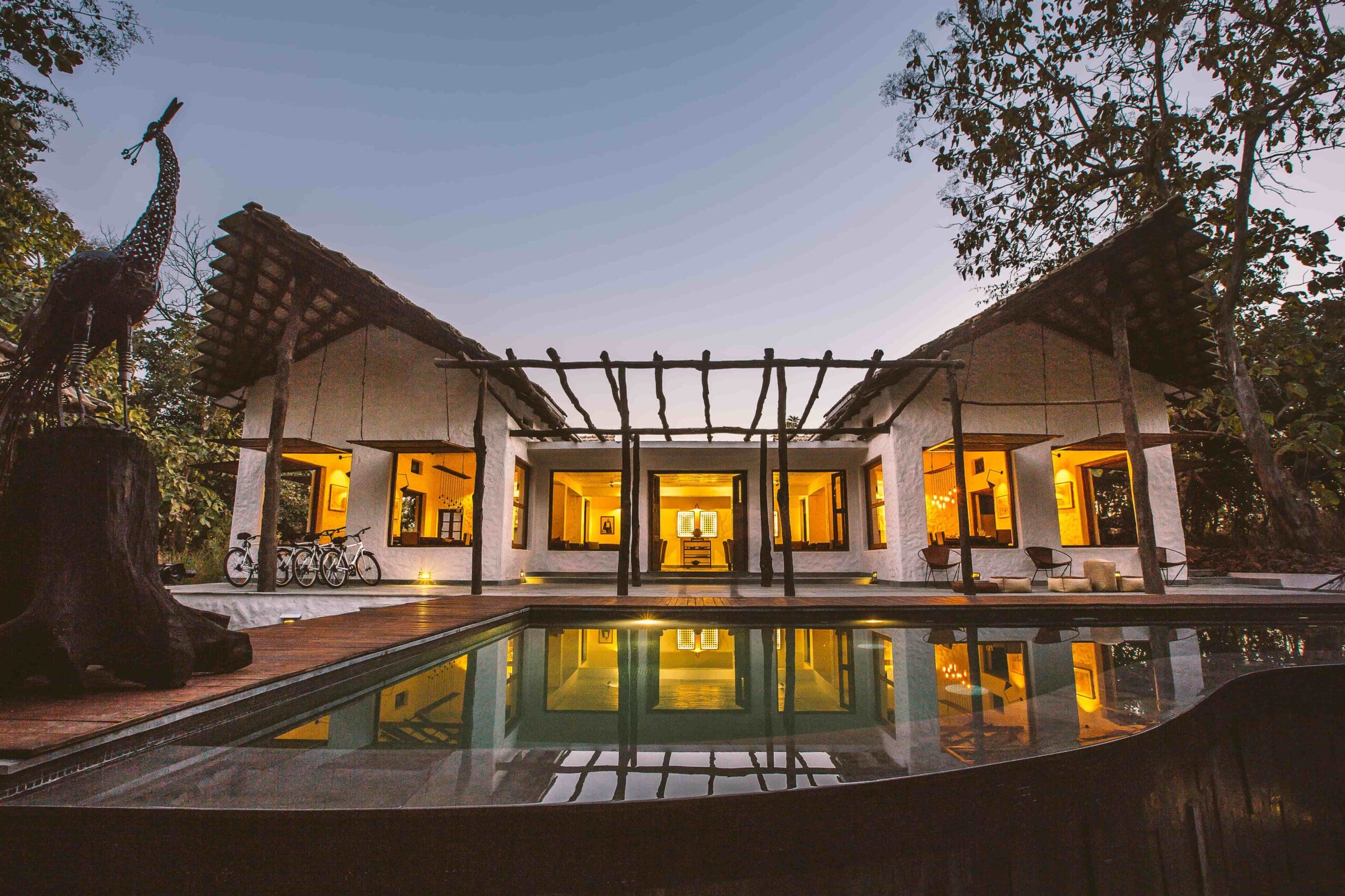 pool at jamtara wilderness camp