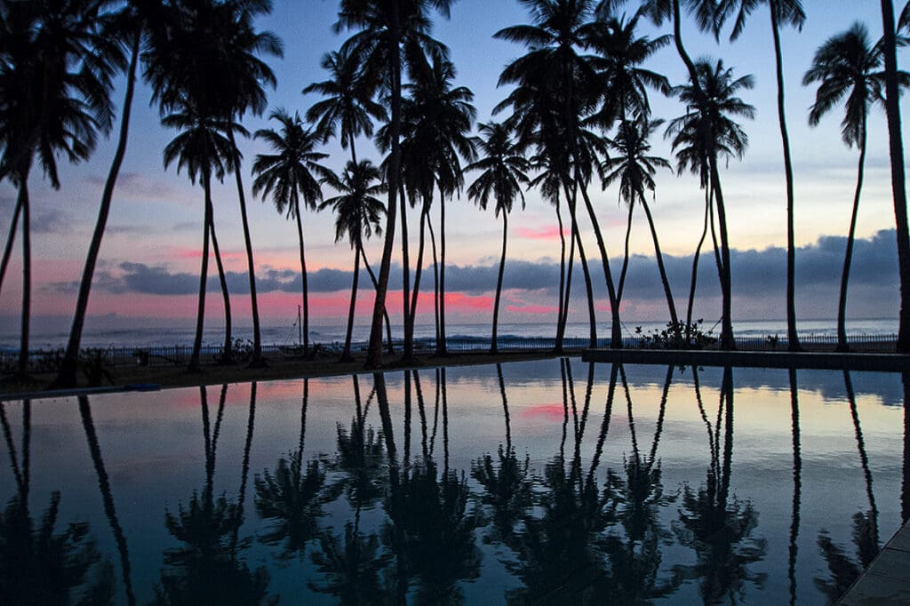 Kottukal Beach House at night