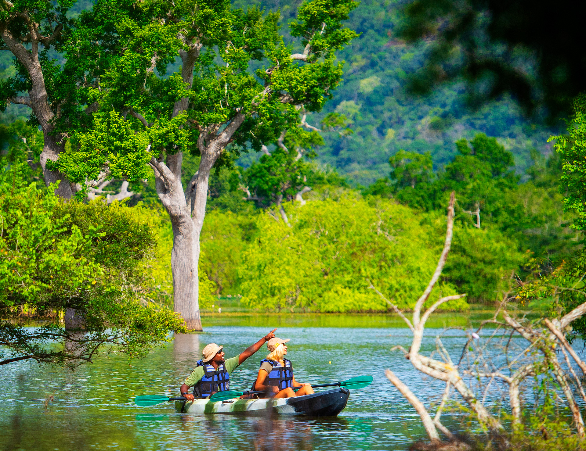 Water safari at Kulu Safari