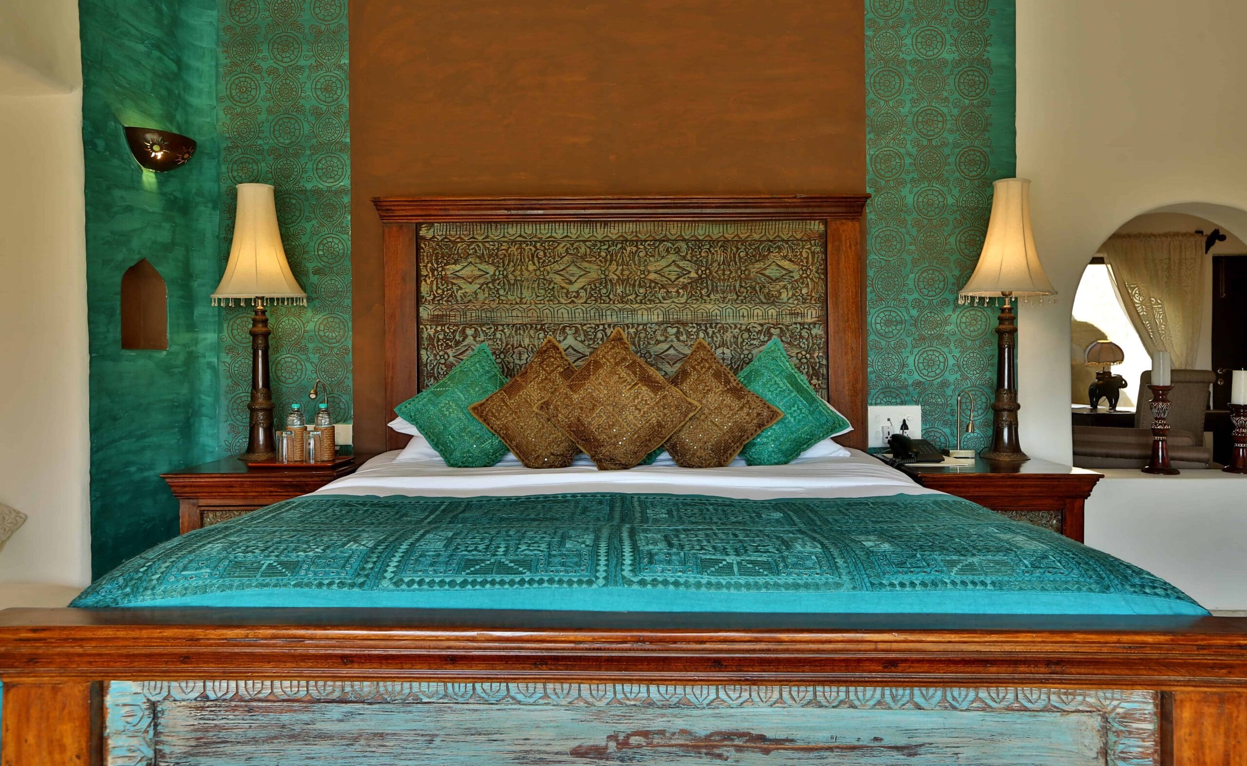 bedroom at mihir garh