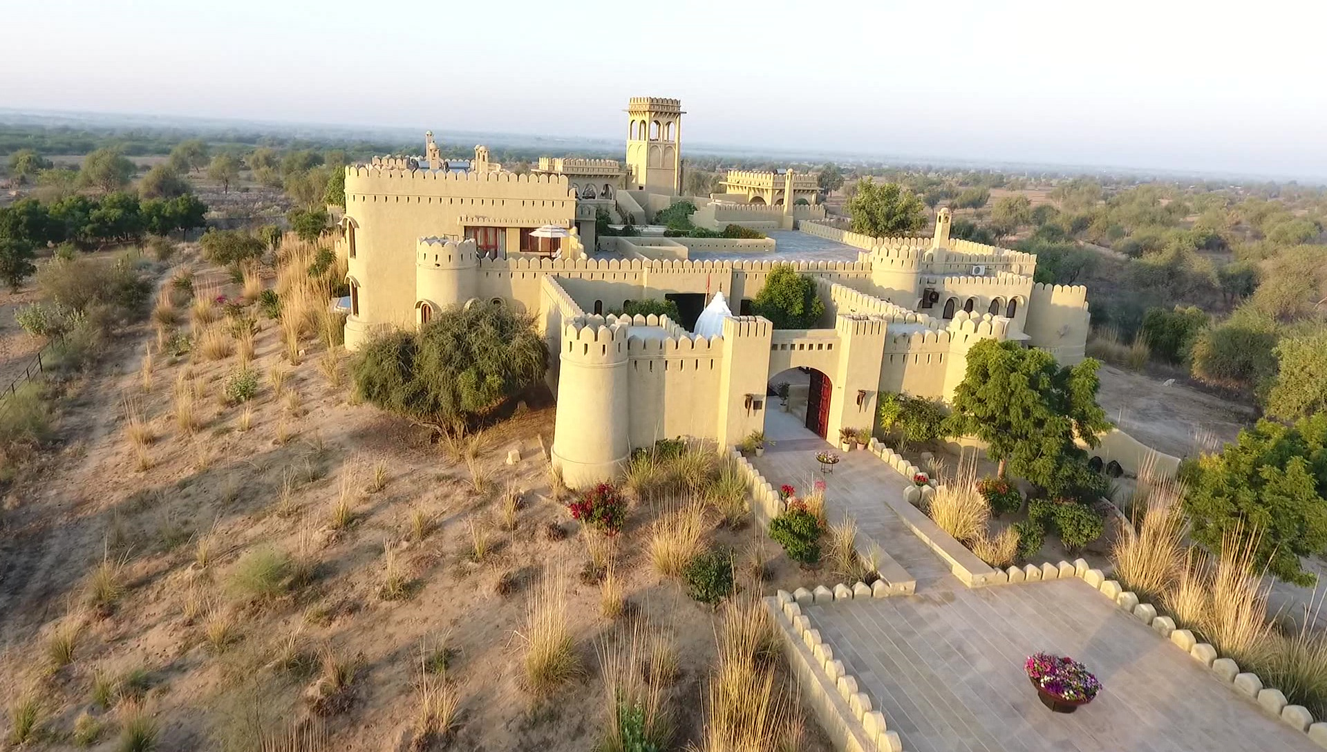 aerial view at mihir garh