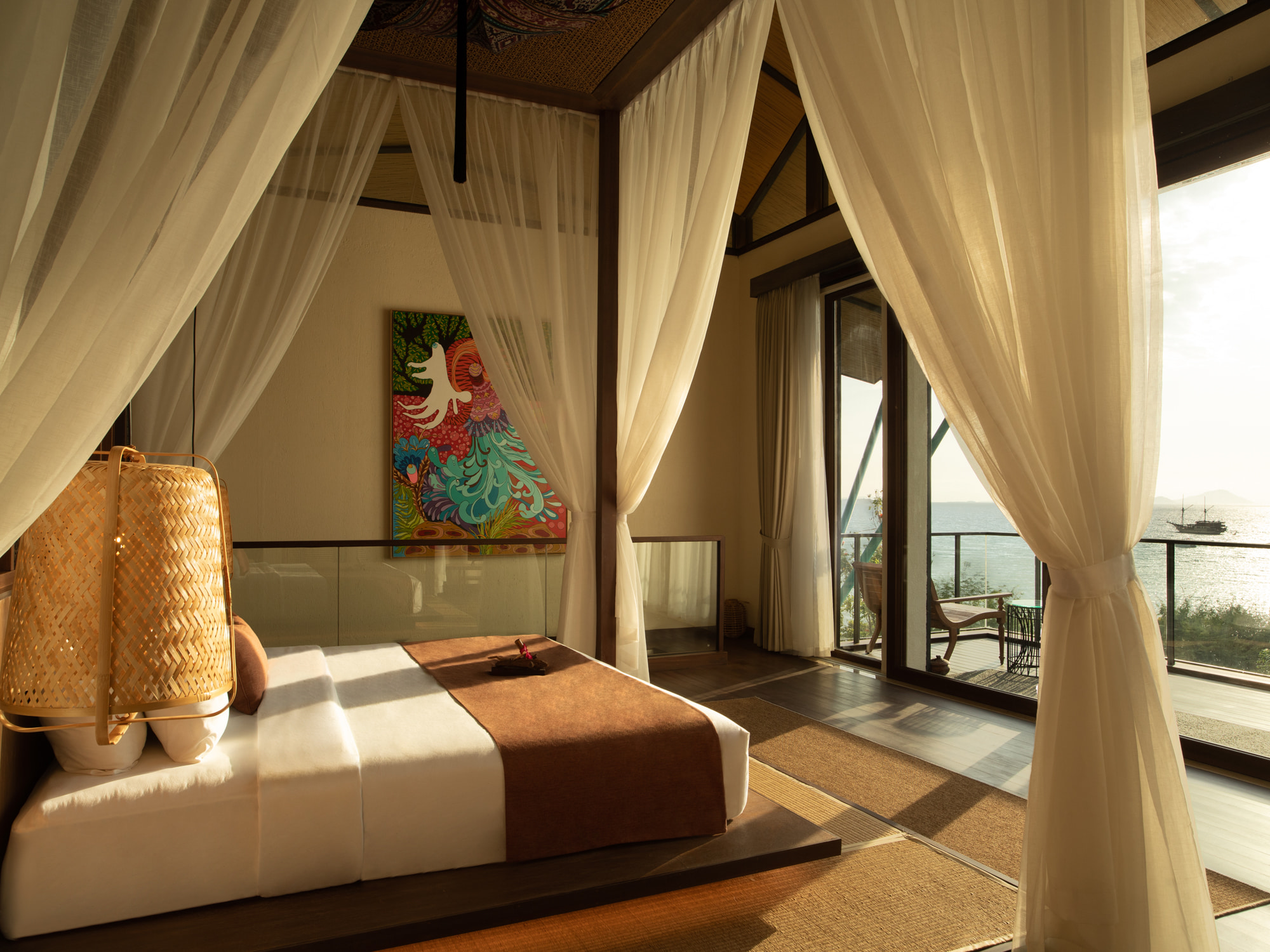 Villa room at Plataran Komodo Resort