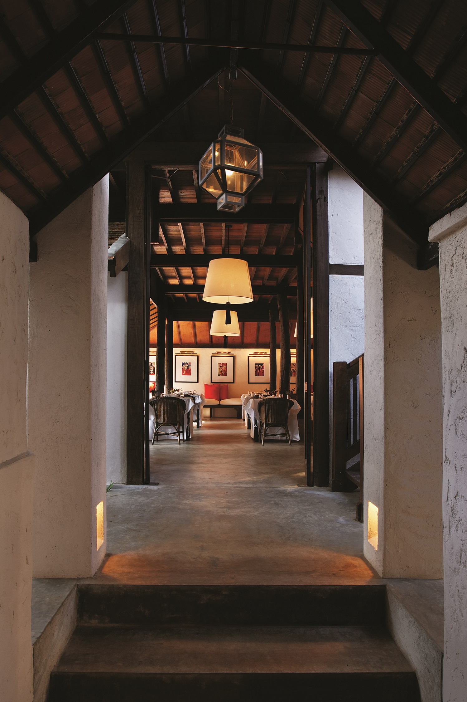 Tamarind Village corridor