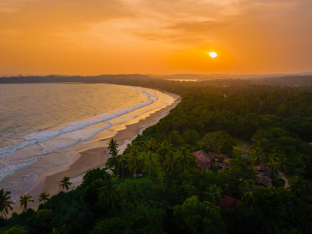 The Last House beach sunset