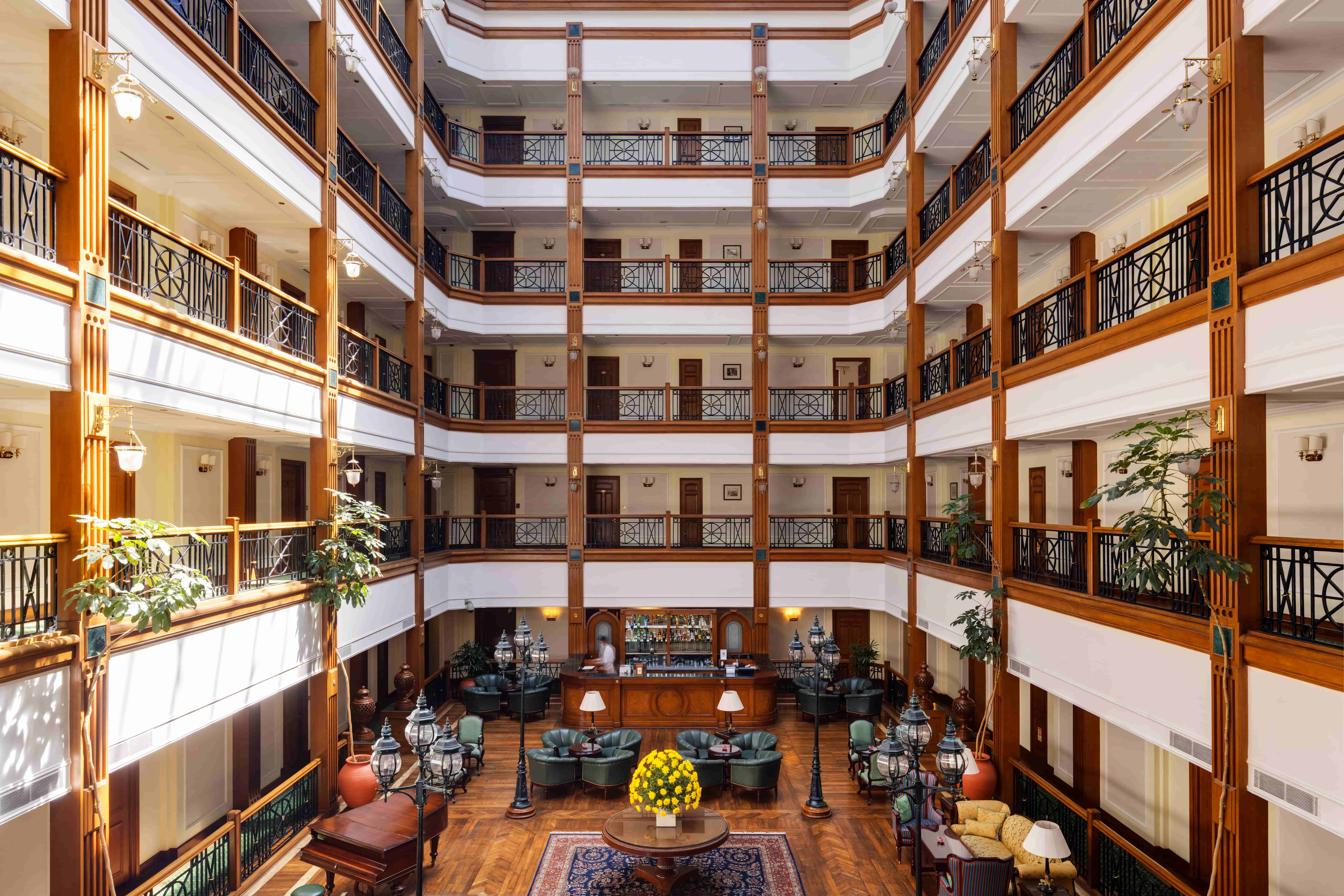 interior at the oberoi cecil