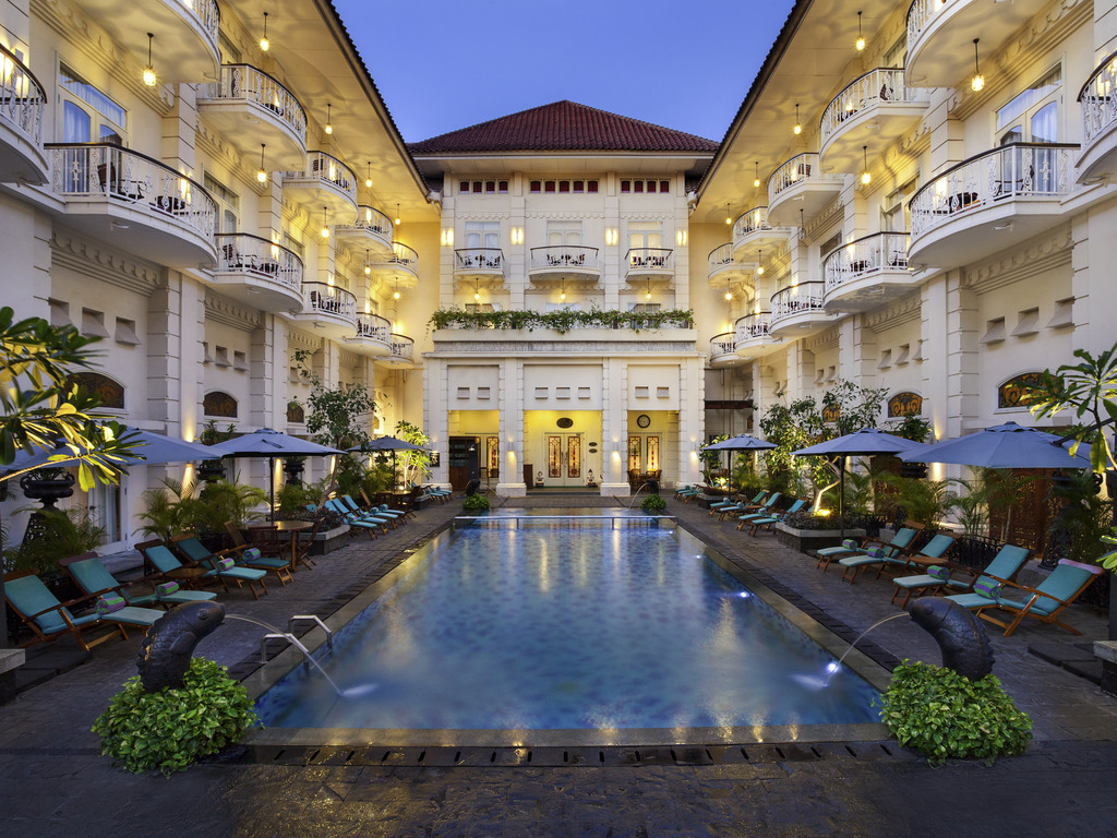 Entrance to The Phoenix Hotel Yogyakarta