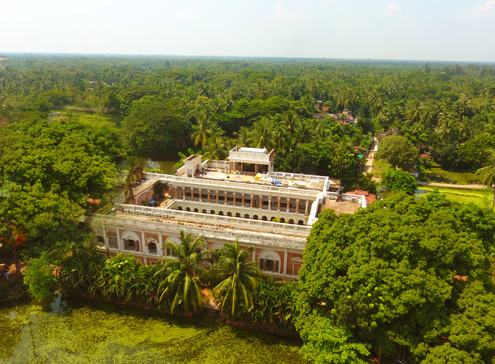 rajbari bawali birdseye view