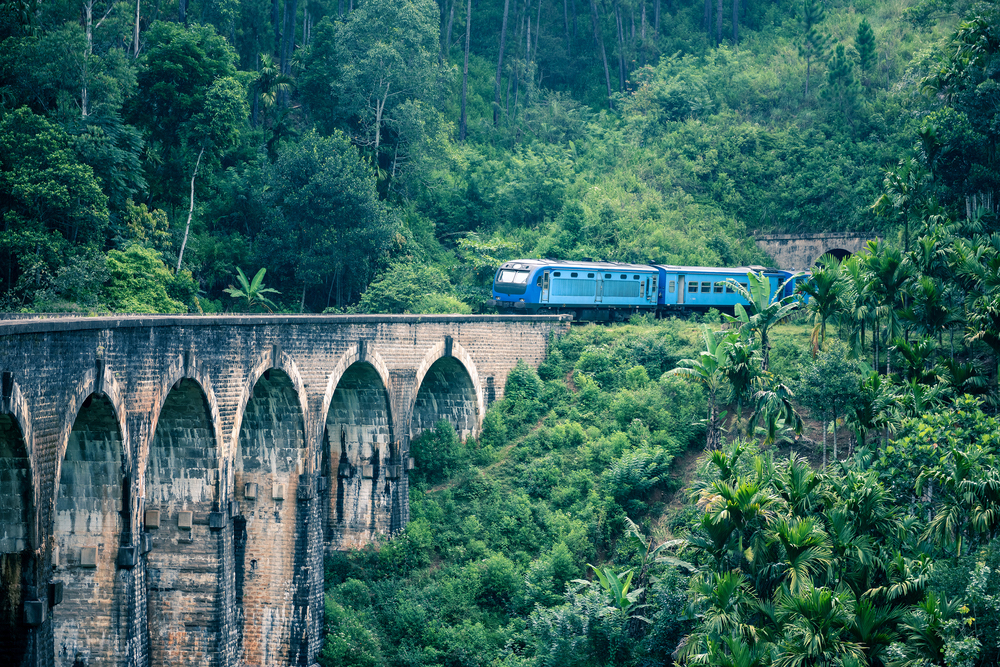 Sri Lanka train journey