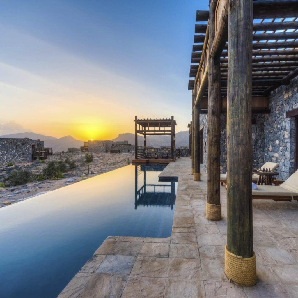 Alila Jabal Akhdar pool