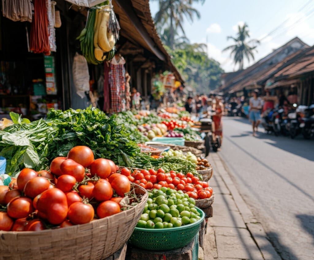 Vietnamese food market