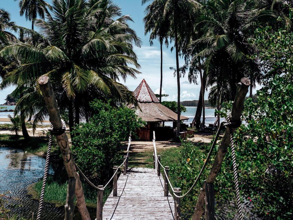 BABA Eco Lodge, Koh Phra Thong entrance to lodge