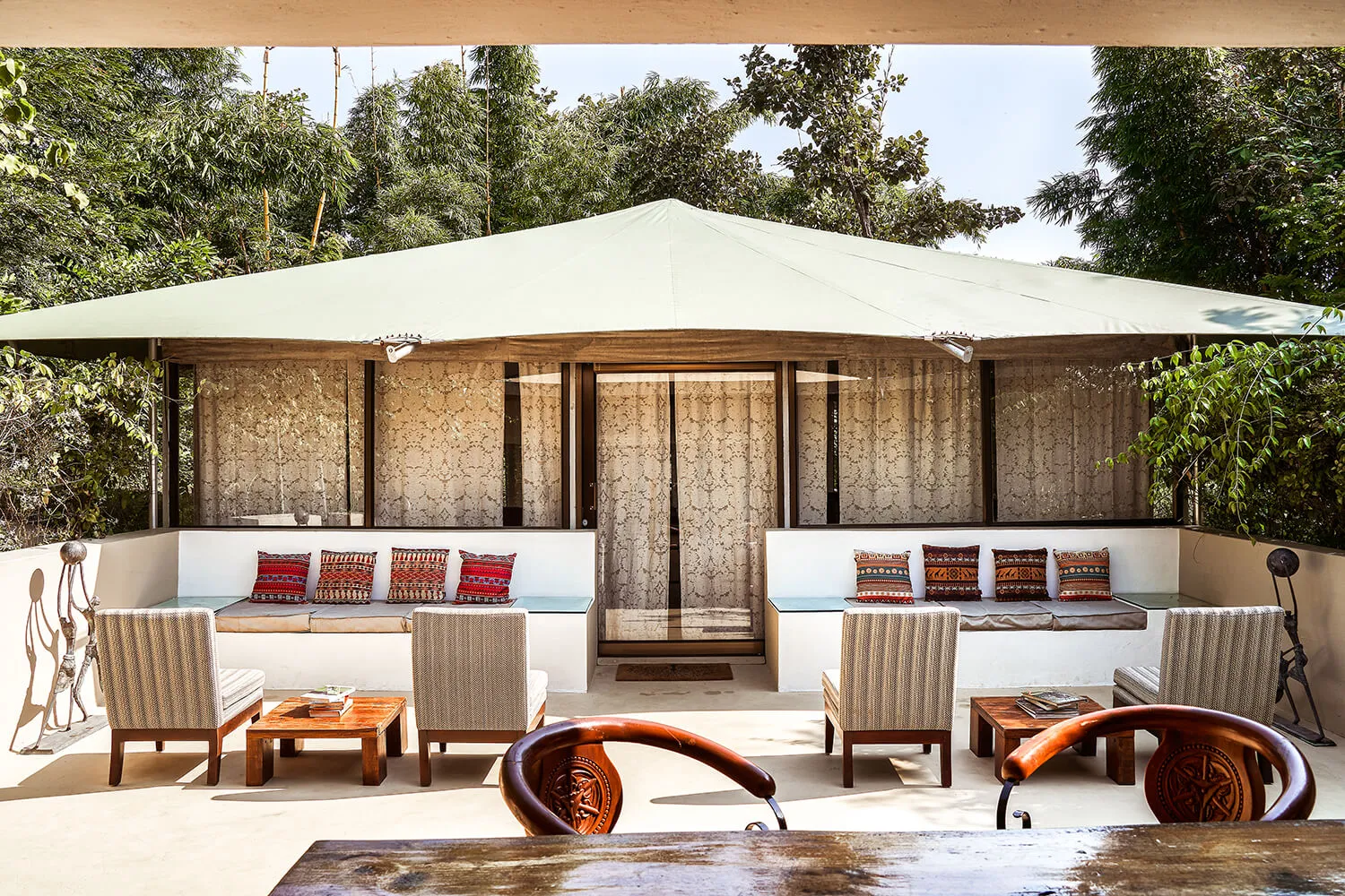Lounge area at Bagh Tola