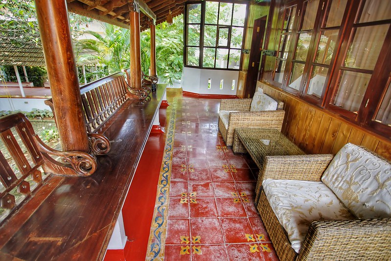 balcony at secret garden