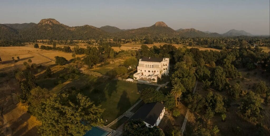 birdseye view of kathiwada raaj
