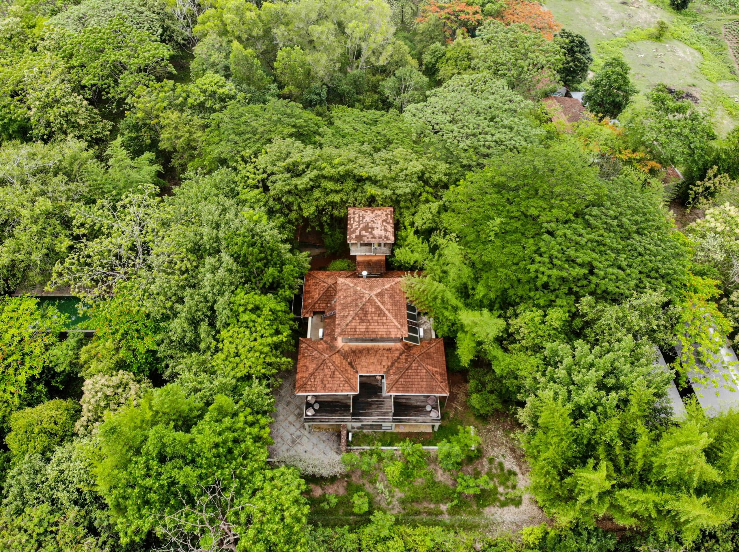 aerial view kaav safari lodge