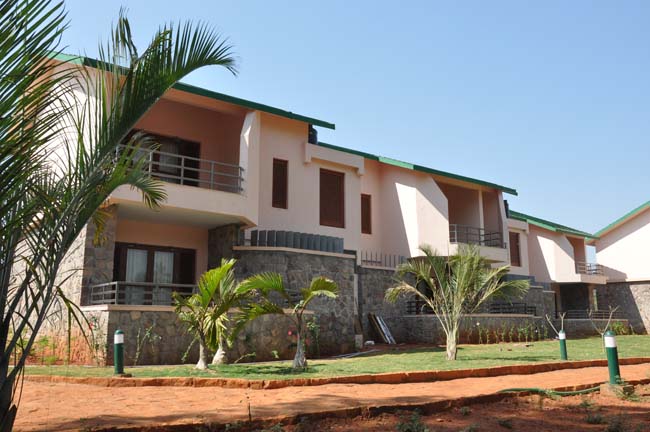 exterior of krishna heritage