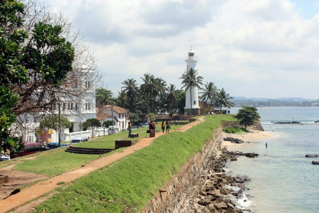 Galle lighthouse in Sri Lanka