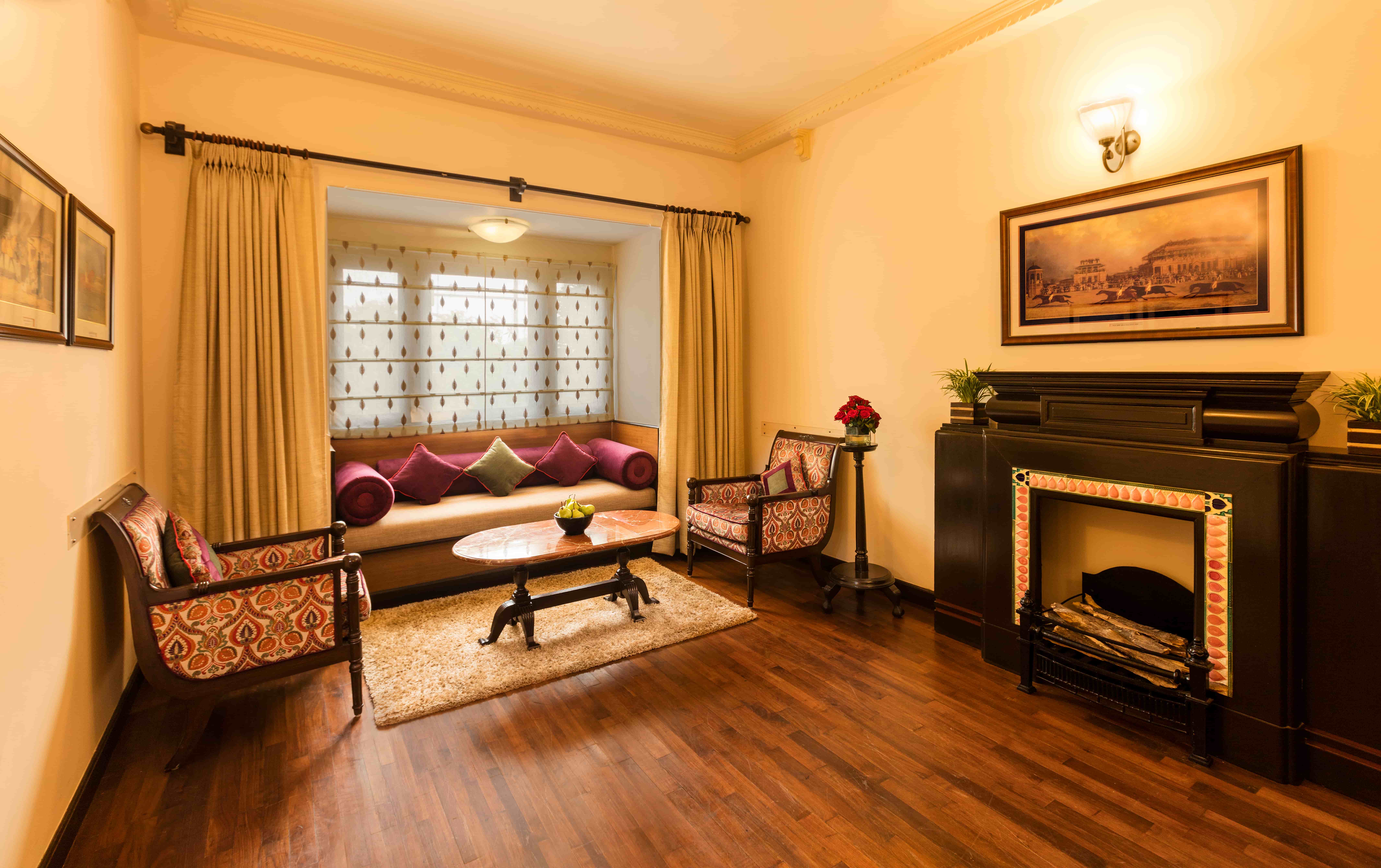 seating room at jehan numa palace