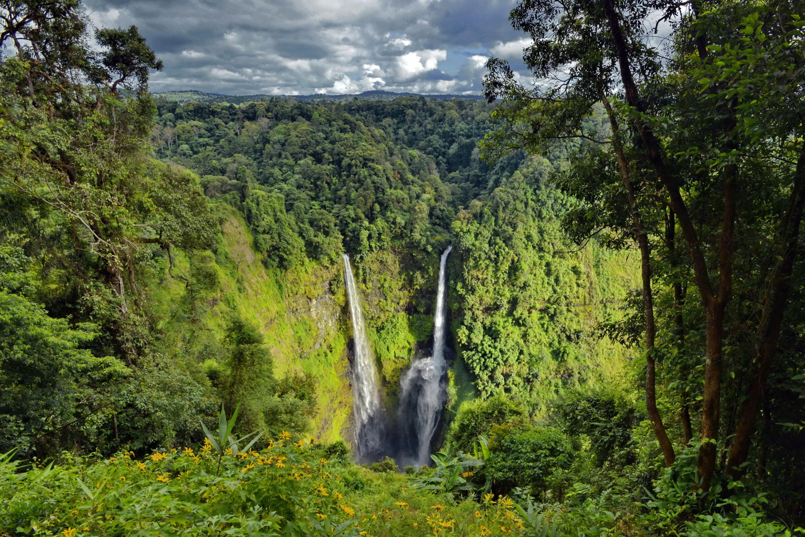Waterfalls in Laos