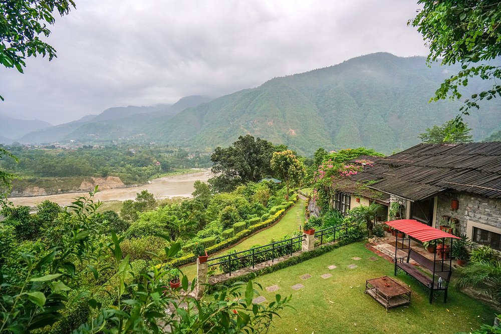 view from Summit River Lodge
