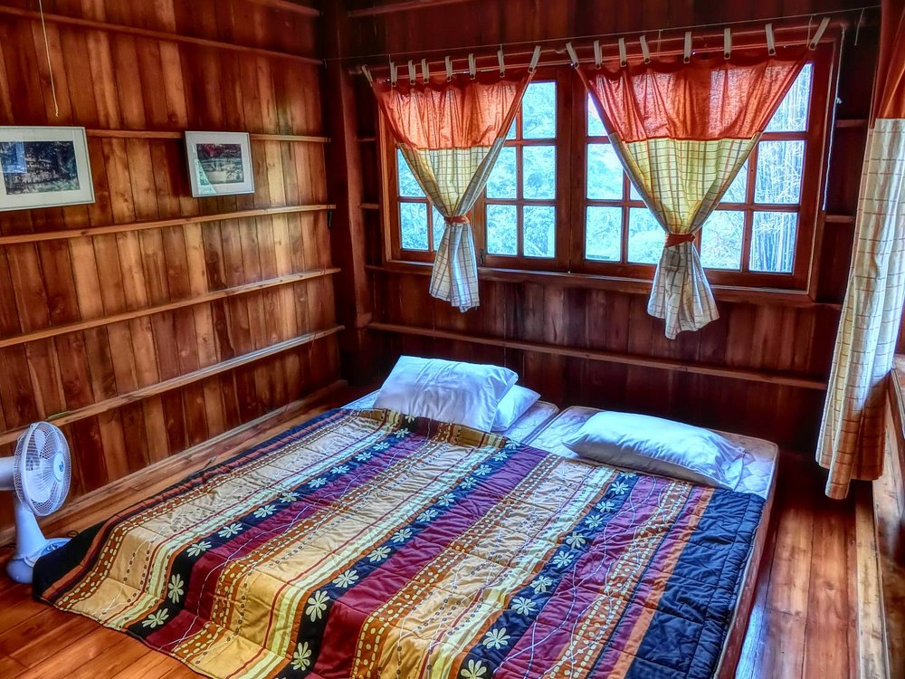 upstairs bedroom in red brick homestay