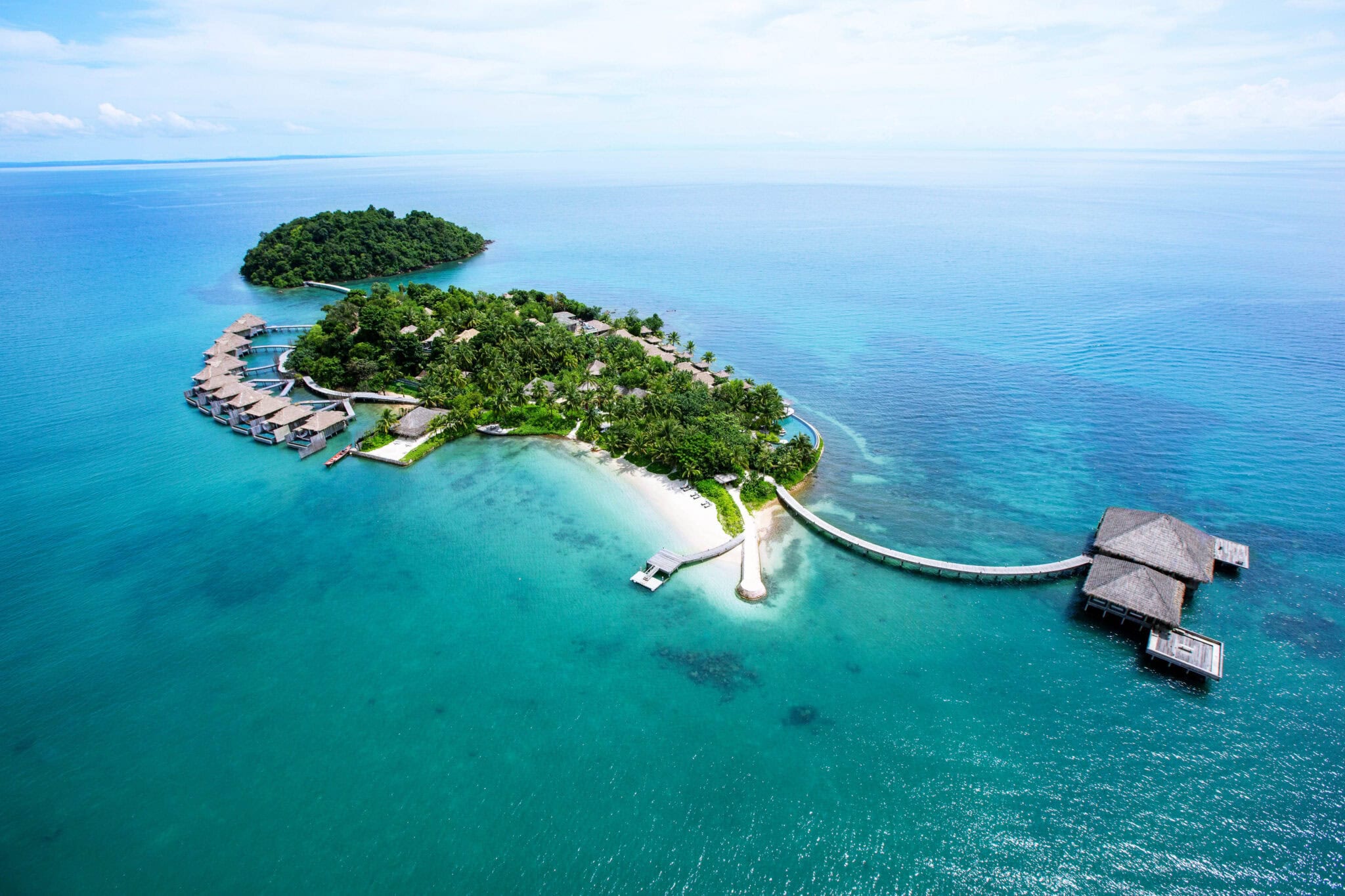 Song saa private island from above